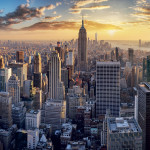 NOTIQUE Poznámkový kalendár New York 2027, 30 x 30 cm