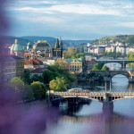 NOTIQUE Poznámkový kalendár Praha 2027, 30 x 30 cm