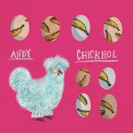 NOTIQUE Poznámkový kalendár Chicken Artists 2027, 30 x 30 cm
