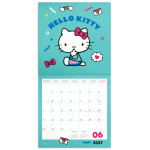 NOTIQUE Poznámkový kalendár Hello Kitty  2027, 30 x 30 cm