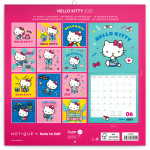 NOTIQUE Poznámkový kalendár Hello Kitty  2027, 30 x 30 cm