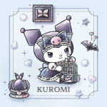 NOTIQUE Poznámkový kalendár Kuromi  2027, 30 x 30 cm