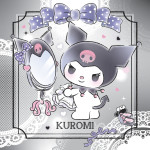 NOTIQUE Poznámkový kalendár Kuromi  2027, 30 x 30 cm