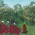 NOTIQUE Poznámkový kalendár Henri Rousseau 2027, 30 x 30 cm