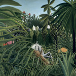 NOTIQUE Poznámkový kalendár Henri Rousseau 2027, 30 x 30 cm