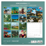 NOTIQUE Poznámkový kalendár Henri Rousseau 2027, 30 x 30 cm