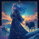NOTIQUE Poznámkový kalendár Anime Zodiac 2027, 30 x 30 cm