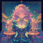 NOTIQUE Poznámkový kalendár Anime Zodiac 2027, 30 x 30 cm