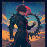 NOTIQUE Poznámkový kalendár Anime Zodiac 2027, 30 x 30 cm