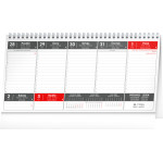 NOTIQUE Stolový kalendár Premium Manager CZ 2027, 32 x 16 cm