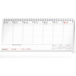 NOTIQUE Stolový kalendár Plánovací daňový CZ 2027, 33 x 14,5 cm