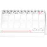 NOTIQUE Stolový kalendár Plánovací 2027, 25 x 12,5 cm
