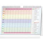 NOTIQUE Školský plánovací kalendár s háčikom CZ/SK 2027, 30 x 21 cm