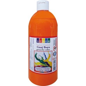 Tempera 500 ml Südor oranžová