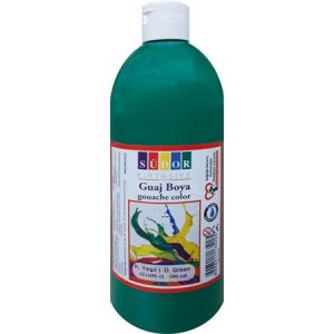 Tempera 500 ml Südor tmavozelená
