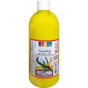 Tempera 500 ml Südor žltá