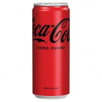 Coca Cola Zero 0,33l plech