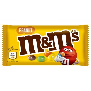 M&M´S cukríky 45g arašidové dražé