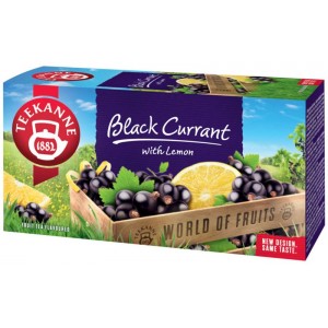 Čaj Teekanne 50g ovocný čierna ríbezľa s citrónom