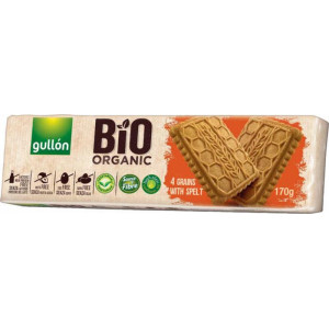 Obilné keksy, 170 g, GULLÓN, Bio
