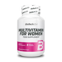 Multivitamín, 60 tabliet, pre ženy, BIOTECH USA