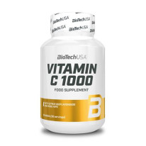 Výživový doplnok, 30 tabliet, s 1000 mg vitamínu C, BIOTECH USA