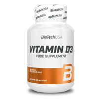 Vitamín, 60 tabliet D3, BIOTECH USA