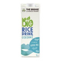 Ryžový nápoj The Bridge 1l Bio kokosový