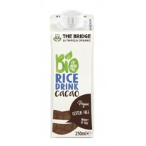 Ryžový nápoj The Bridge 0,25l Bio kakaový