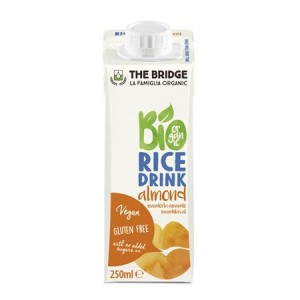 Ryžový nápoj The Bridge Bio 0,25l mandľa