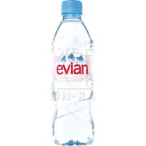 Minerálna voda Evian 0,5 l nesýtená plast