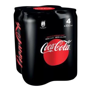 Coca Cola Zero 0,33l plechovka