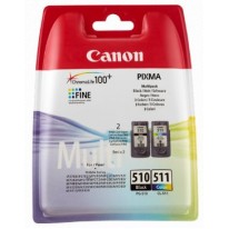 Cartridge Canon PG 510BK čierny CL 511C farebný