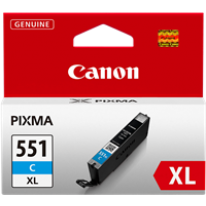 Cartridge Canon CLI 551 XL modrý