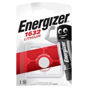 Gombíková batéria, lítiová, CR1632, 1 db, ENERGIZER