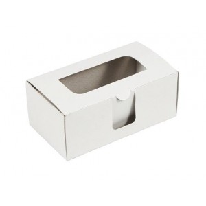 Škatuľka na vizitky biela
