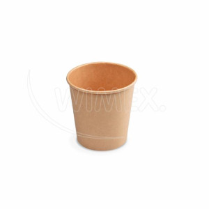 Papierový pohár kraft O62mm 110ml XS: 0,08L/4oz [50 ks]