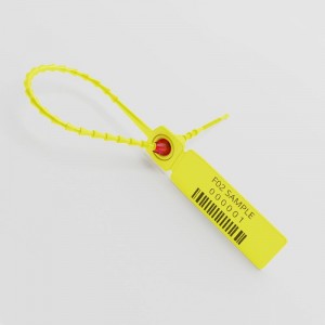 Bezpečnostná plomba F02 žltá