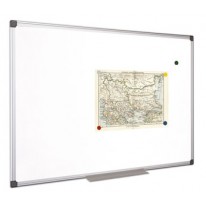 Tabuľa Victoria magnetická 100x200 cm hliníkový rám biela