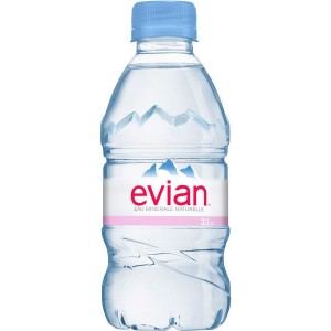 Minerálna voda Evian 0,33 l nesýtená