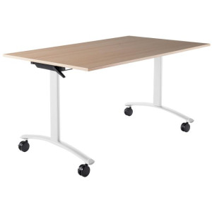 Sklápací stôl CLASSIC 120 cm, bez dosky, podnož biela