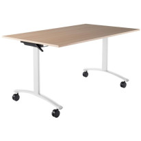 Sklápací stôl CLASSIC 150 cm, bez dosky, podnož biela