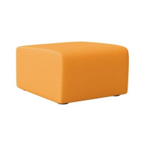 Taburet Rubico Square, 62x75x40cm, látka BN2 oranžová