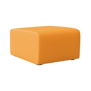 Taburet Rubico Square, 62x75x40cm, látka BN2 oranžová