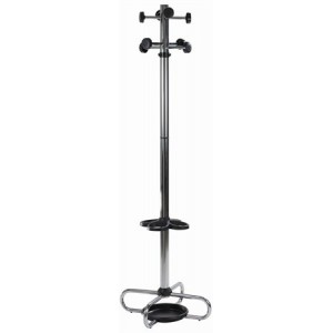 Stojanový vešiak kovový pochrómovaný