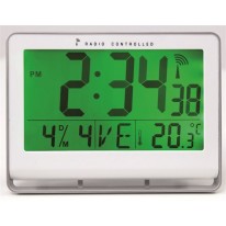 Nástenné hodiny Alba Hornewrc striebrorné