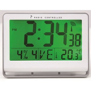 Nástenné hodiny Alba Hornewrc striebrorné