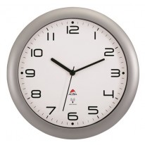 Nástenné hodiny Alba Hornewrc striebrorné