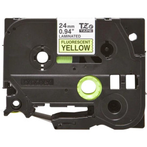 Samolepiaca páska Brother TZ-C51 24 mm neonžltá/čierna