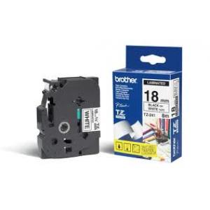 Samolepiaca páska Brother TZe-241 18 mm biela/čierna